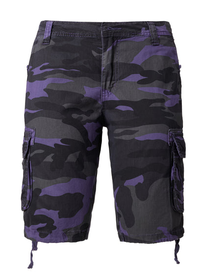 Men's Cargo Shorts - Multi Pocket Active – Cotton – view 5