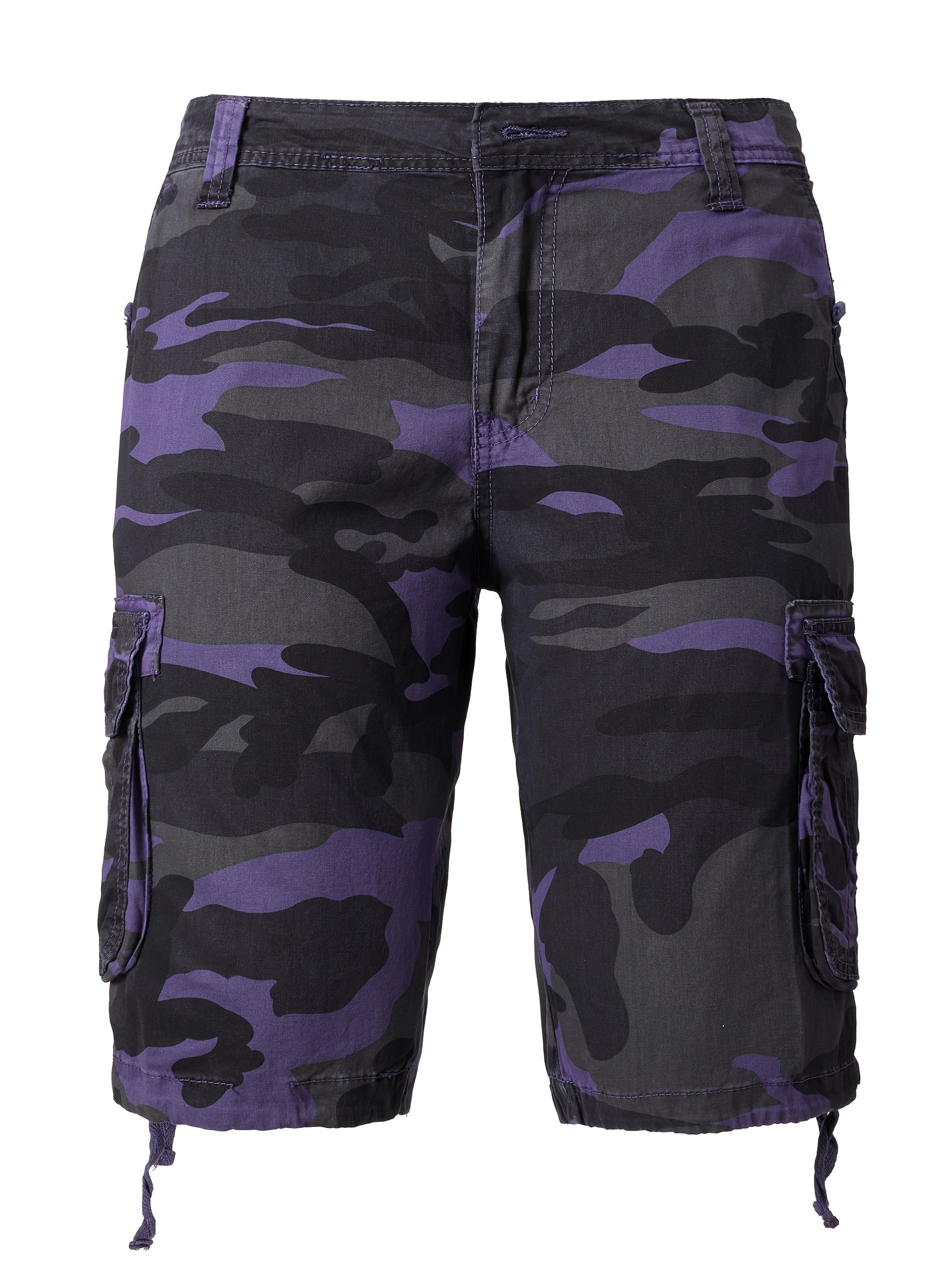 Men's Cargo Shorts - Multi Pocket Active – Cotton – view 11