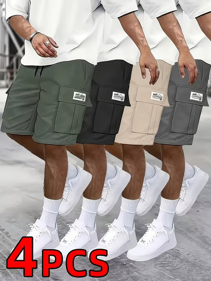 Men's Cargo Shorts - Multi Pocket Active – Sizes S–XXXL – view 5