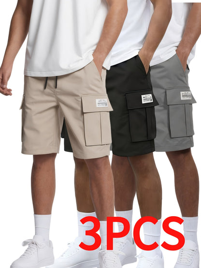 Men's Cargo Shorts - Multi Pocket – Mixed Color – main product image