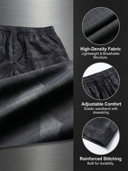 Men's Cargo Shorts - Multi Pocket – Mixed Color – view 11