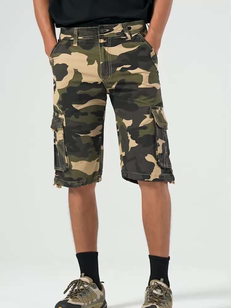 Men's Cargo Shorts - Multi Pocket – Sizes 1XL–6XL – view 4