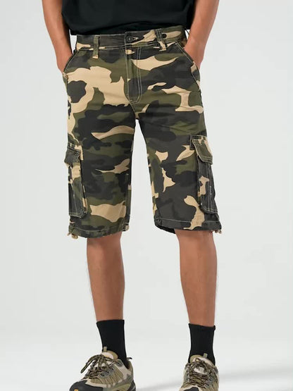 Men's Cargo Shorts - Multi Pocket – Sizes 1XL–6XL – view 4