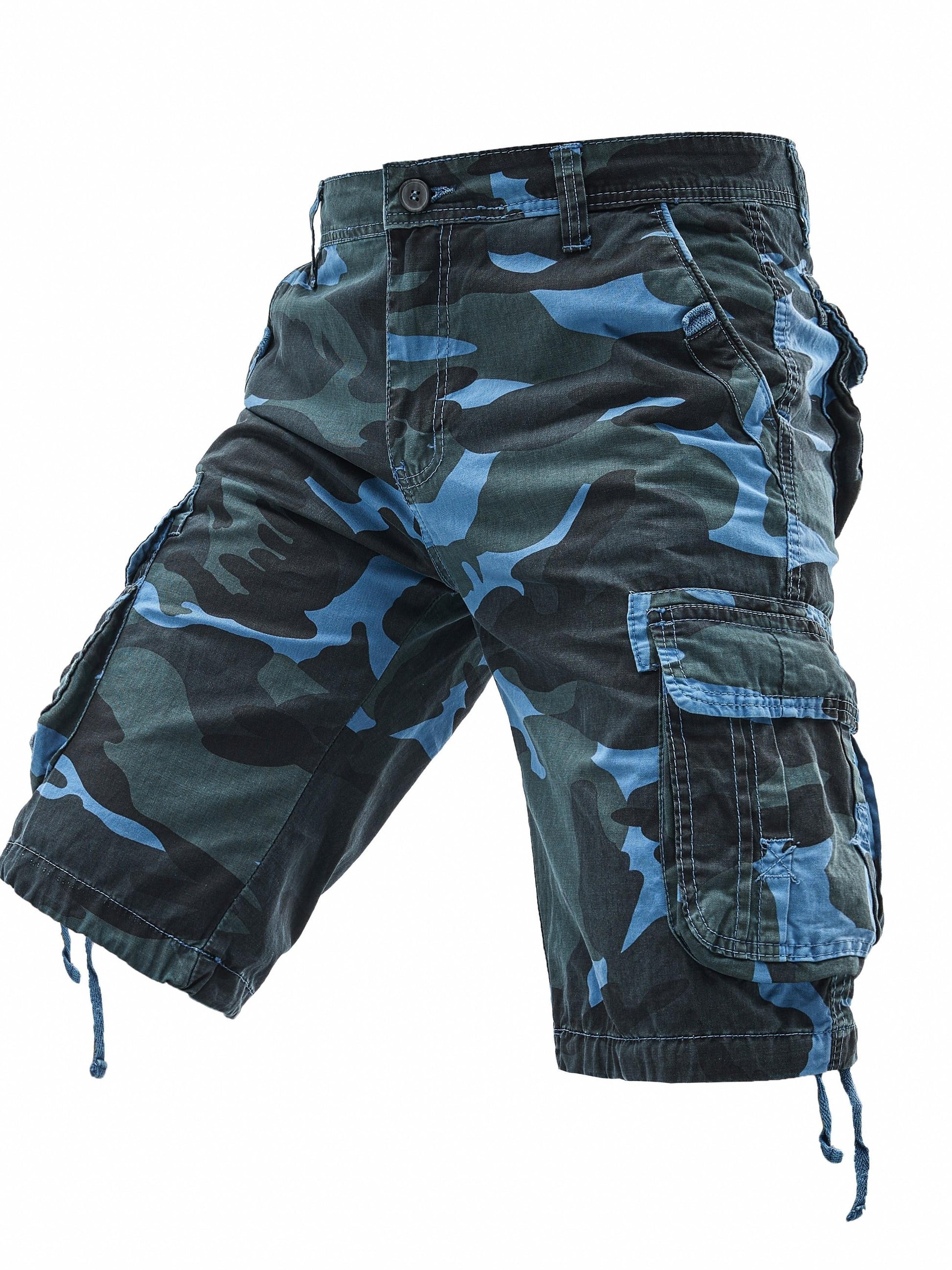 Men's Cargo Shorts - Multi Pocket – Sizes 1XL–6XL – view 8