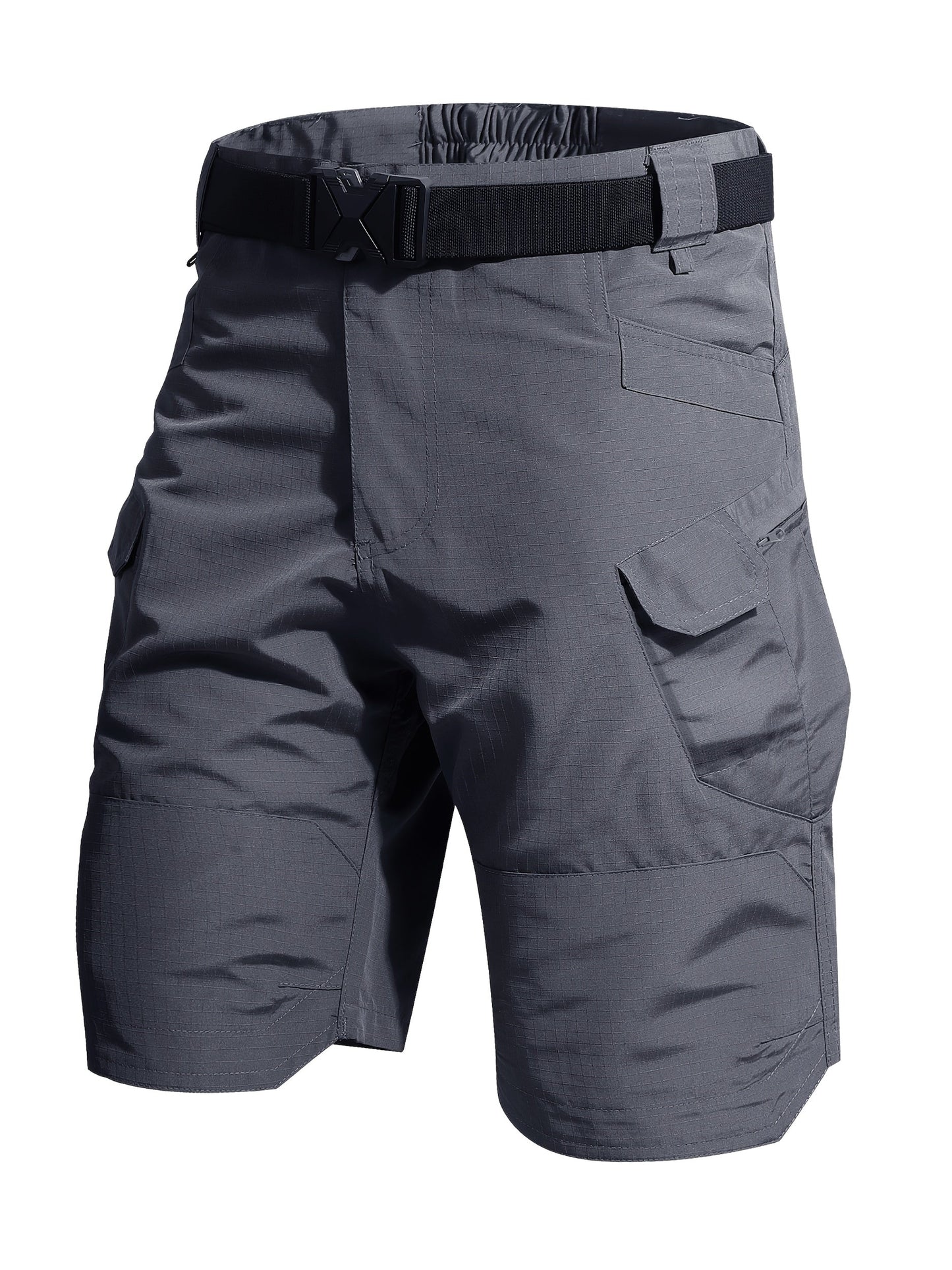 Men's Cargo Shorts - Quick Dry – Black option – view 6