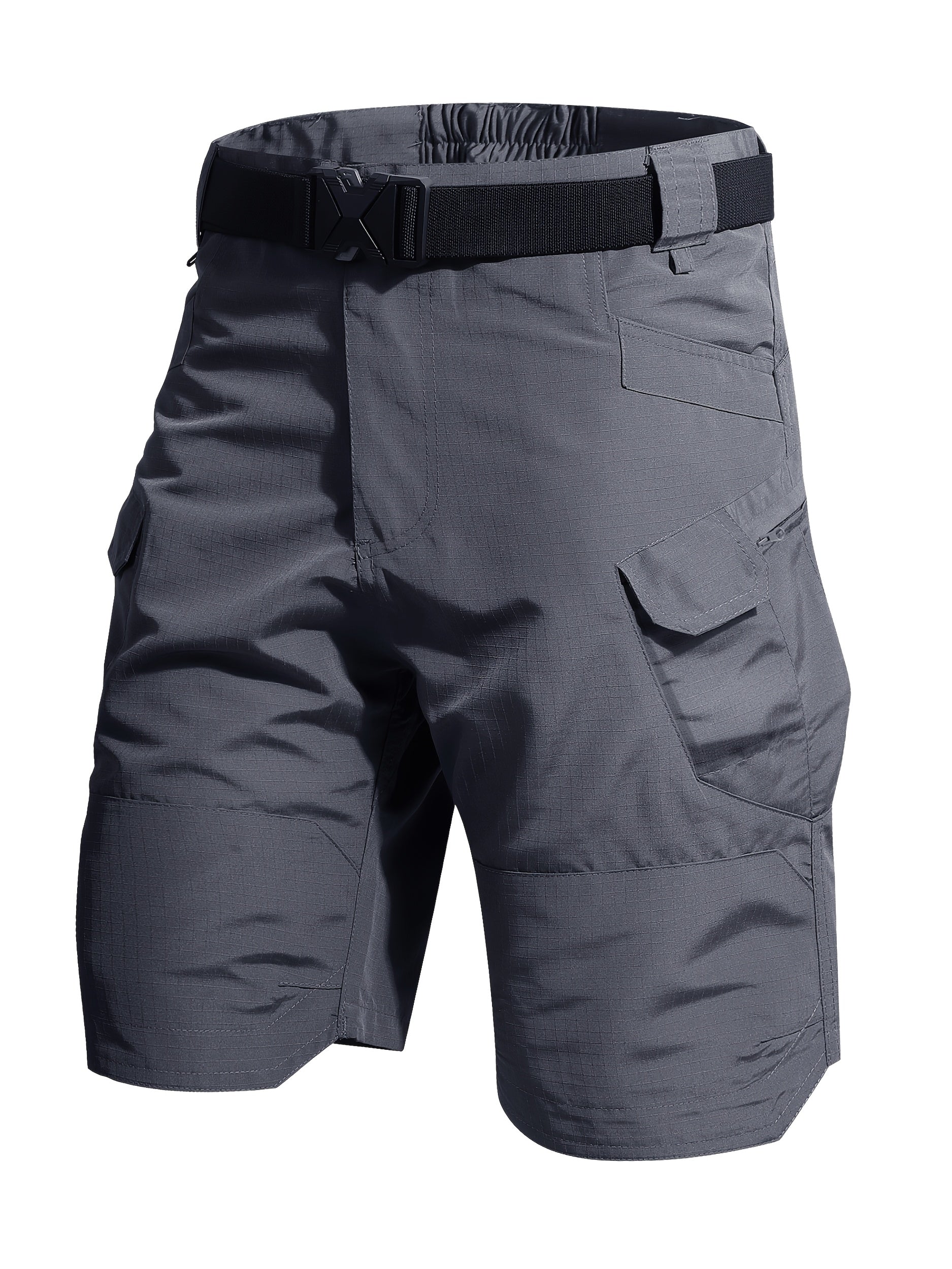 Men's Cargo Shorts - Quick Dry – Black option – view 6