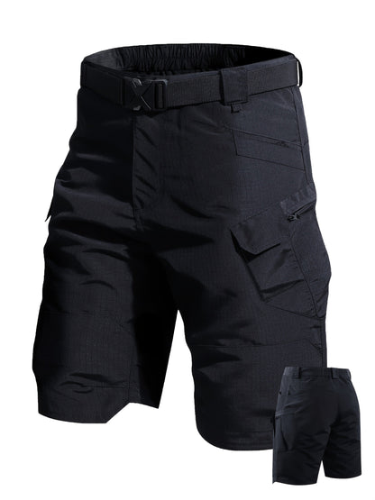 Men's Cargo Shorts - Quick Dry – Black option – view 9
