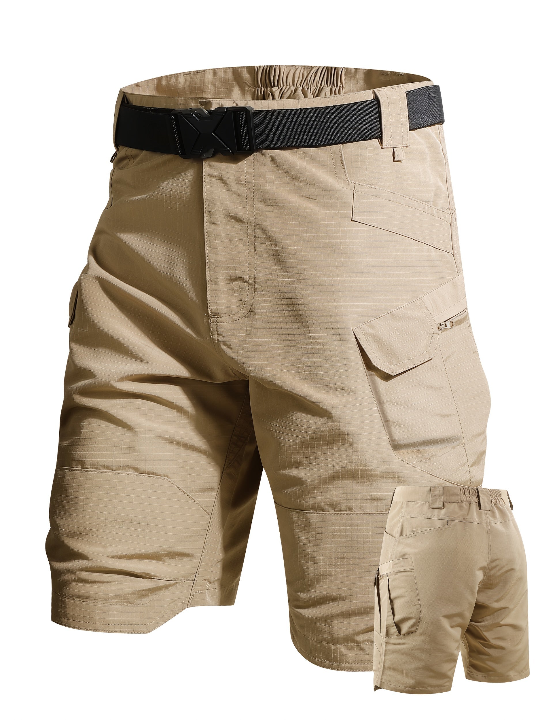 Men's Cargo Shorts - Quick Dry – Black option – view 13