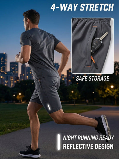 Men's Cargo Shorts - Quick Dry Active Style – view 6