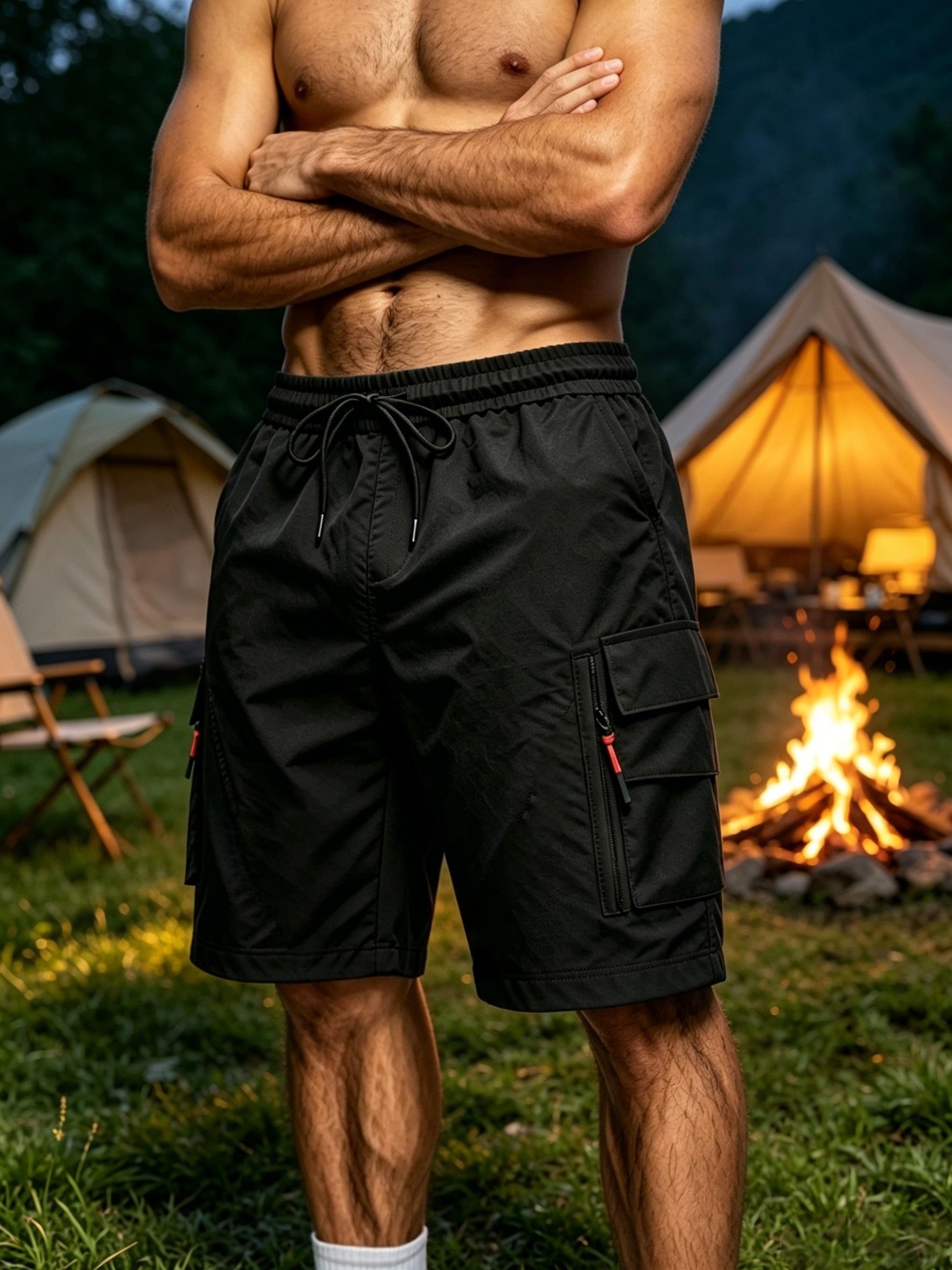 Men's Cargo Shorts - Quick Dry With Pockets Active – view 3