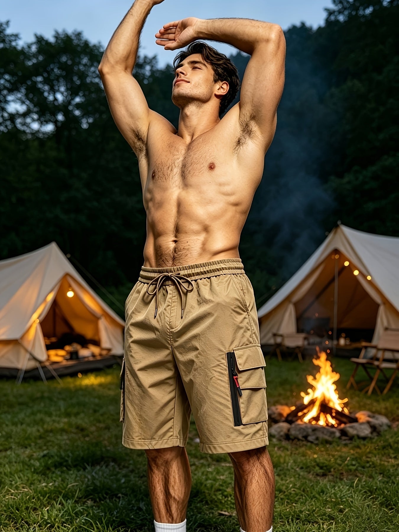 Men's Cargo Shorts - Quick Dry With Pockets Active – view 15