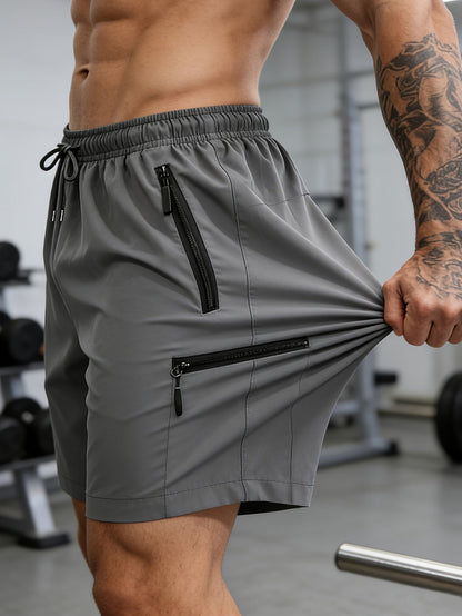 Men's Cargo Shorts - Quick Dry With Pockets – Dark Blue – view 12