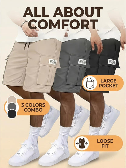 Men's Cargo Shorts - Quick Dry With Pockets – Relaxed Fit – view 14