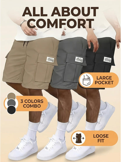 Men's Cargo Shorts - Quick Dry With Pockets – Relaxed Fit – view 19