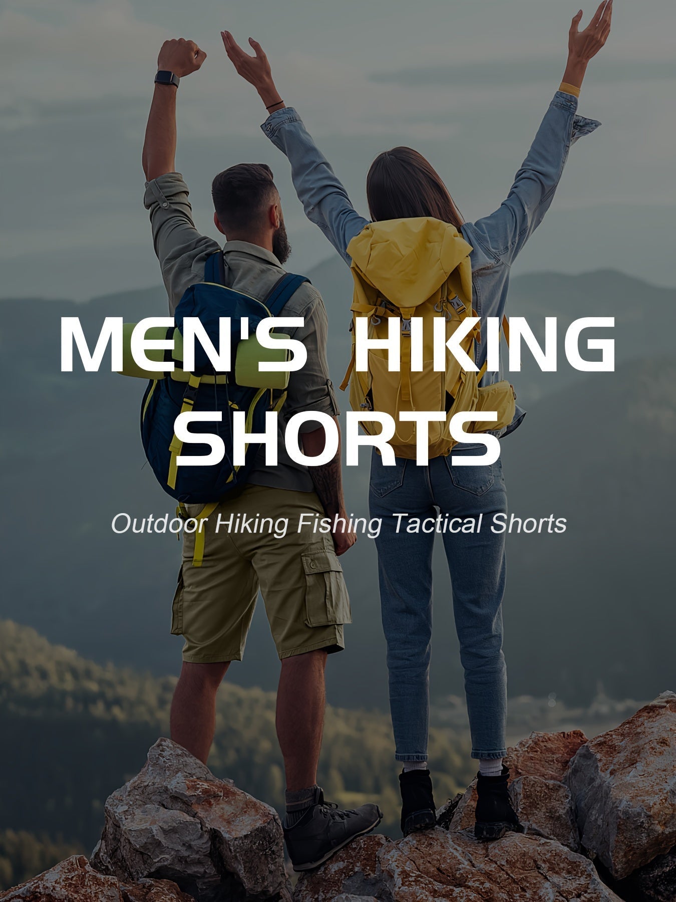 Men's Cargo Shorts - Quick Dry With Pockets – Sizes 32–36 – Green option – view 13