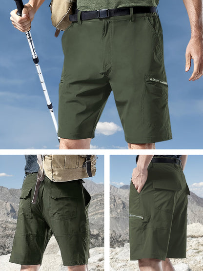 Men's Cargo Shorts - Quick Dry With Pockets – Sizes 32–36 – Green option – view 19