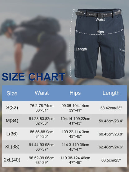 Men's Cargo Shorts - Quick Dry With Pockets – Sizes 32–36 – Green option – view 25