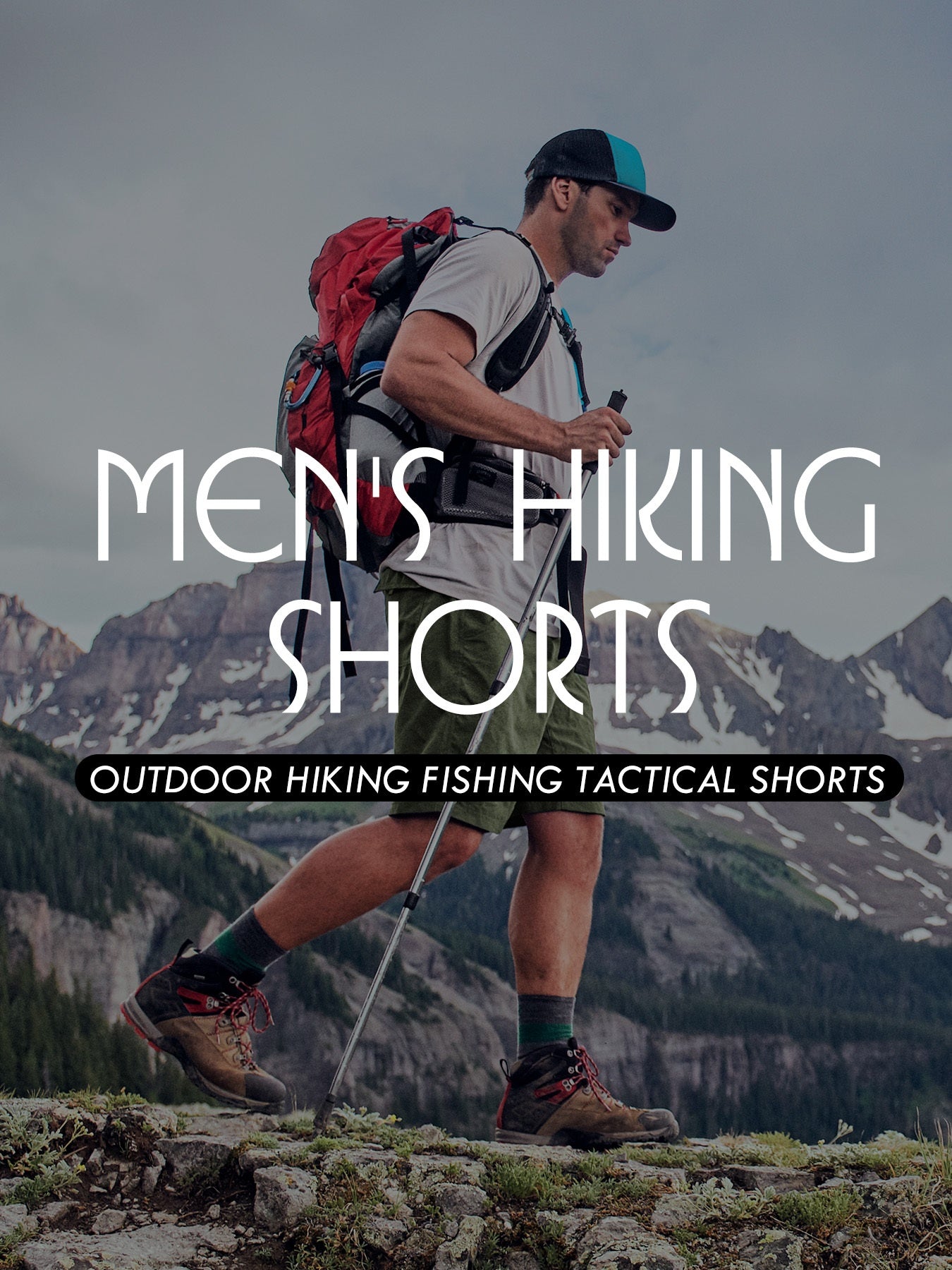 Men's Cargo Shorts - Quick Dry With Pockets – Sizes 32–36 – Green option – view 26