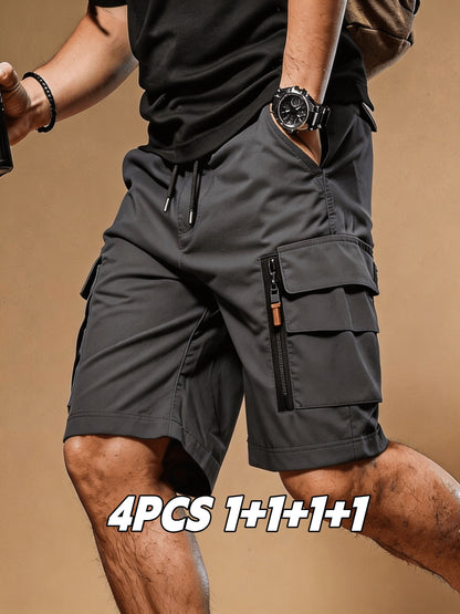 Men's Cargo Shorts - Quick Dry With Pockets – Sizes L–XXXL – view 5