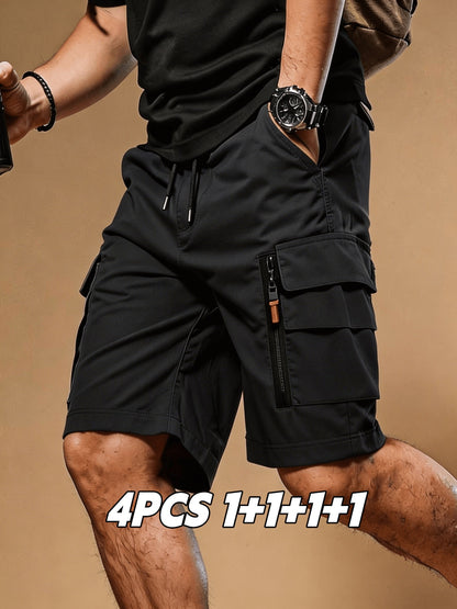 Men's Cargo Shorts - Quick Dry With Pockets – Sizes L–XXXL – view 8