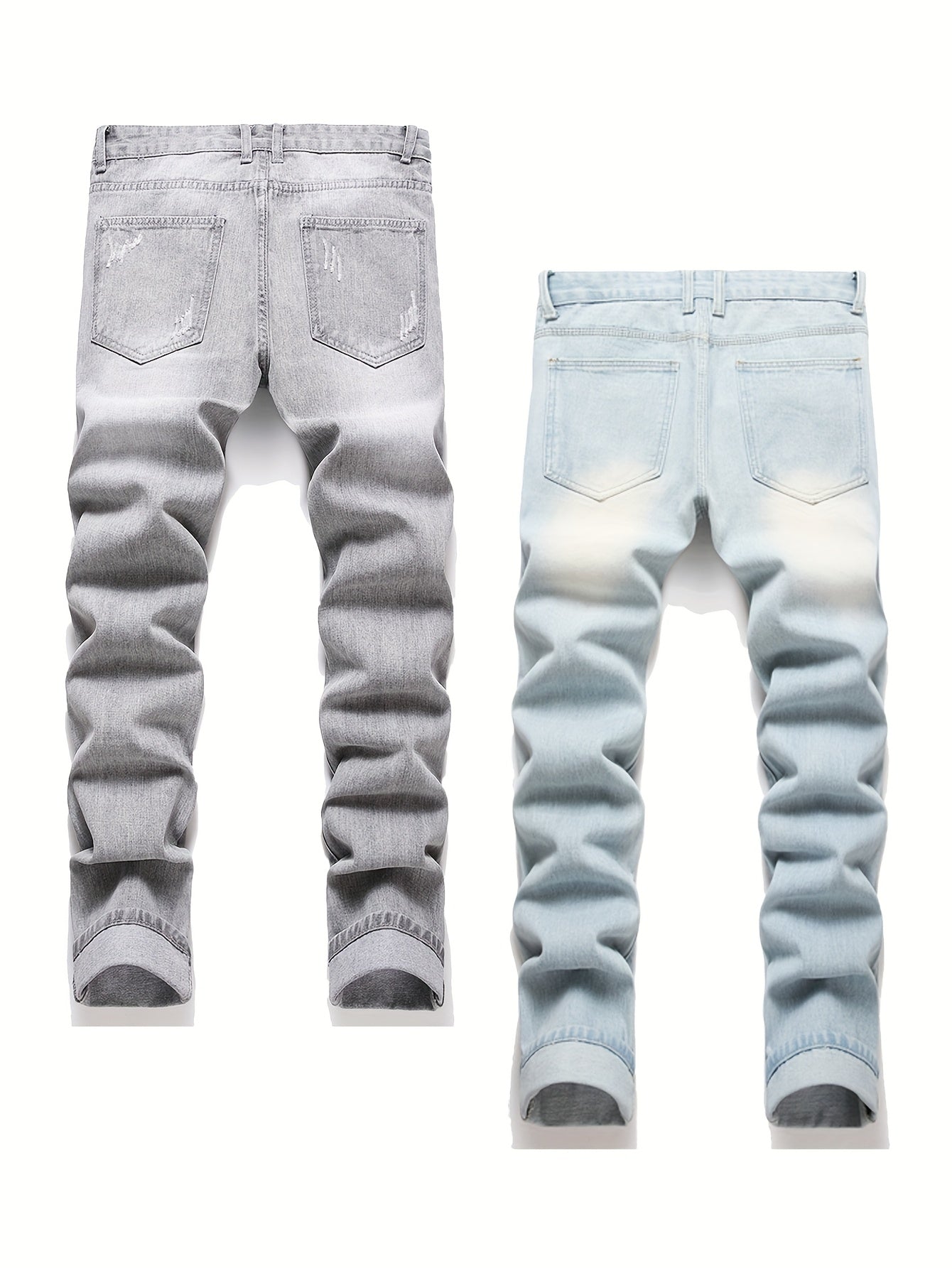 Men's Casual Pants - Distressed Relaxed Fit – view 7