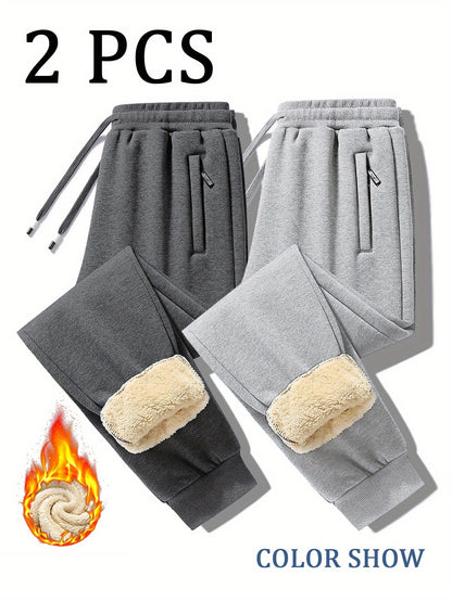 Men's Casual Pants - Fleece Lined With Pockets – view 4