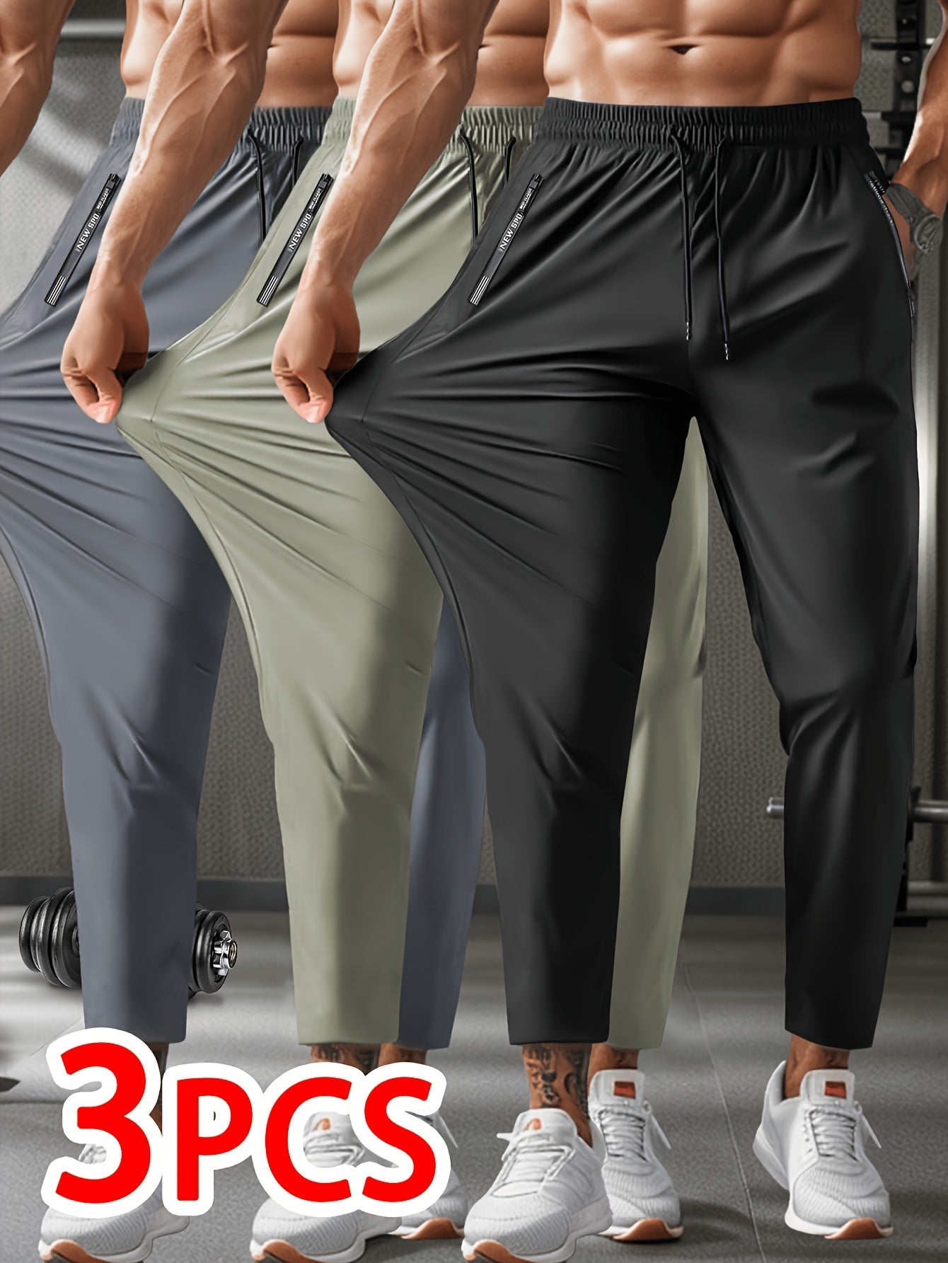 Men's Casual Pants - Quick Dry With Pockets – Regular Fit – view 7