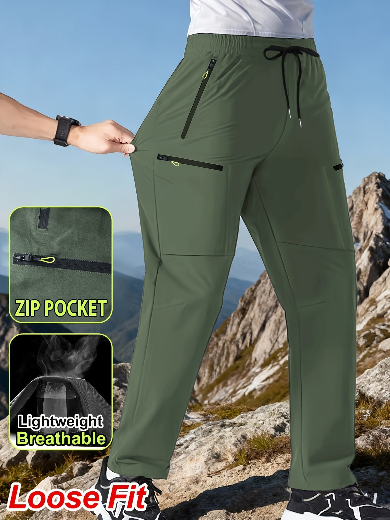 Men's Casual Pants - Stretch With Pockets detail view