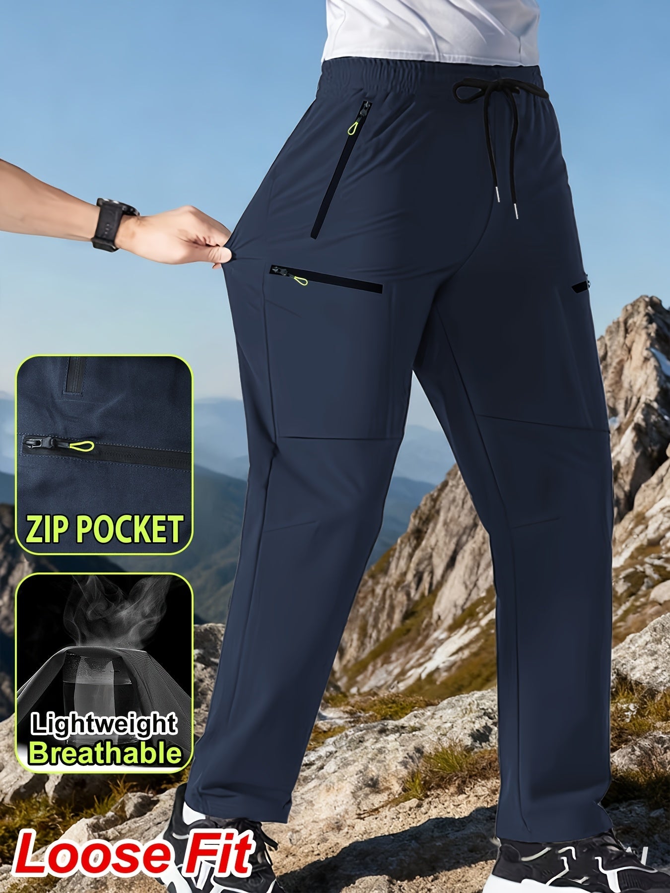 Men's Casual Pants - Stretch With Pockets detail view