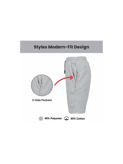 Men's Casual Shorts - Drawstring Waist With Pockets – view 6