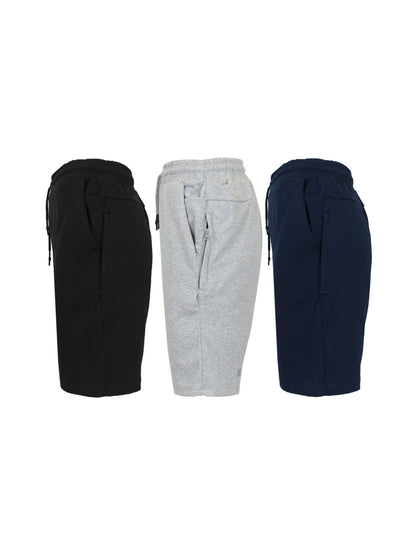 Men's Casual Shorts - Drawstring Waist With Pockets – Black option – main product image