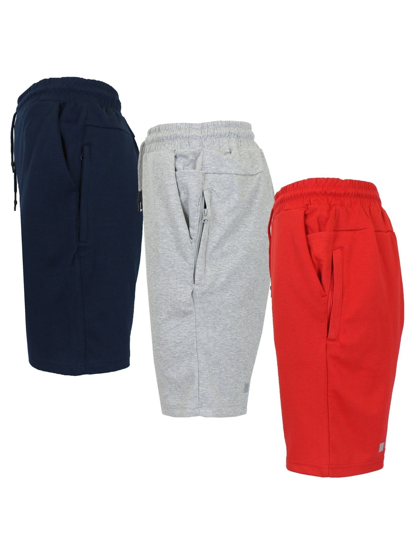 Men's Casual Shorts - Drawstring Waist With Pockets – Black option – view 9