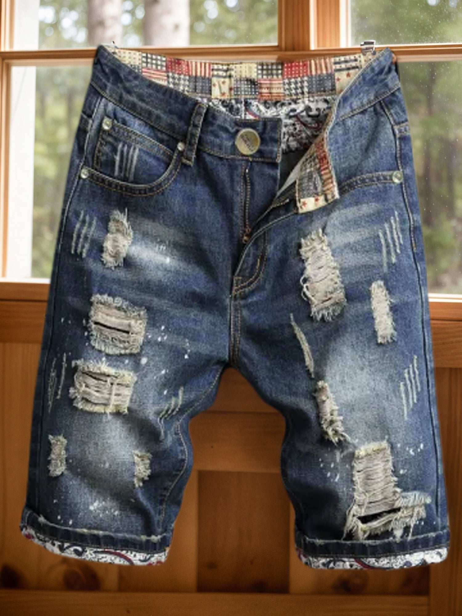 Men's Casual Shorts - Everyday Comfort – Blue option – main product image