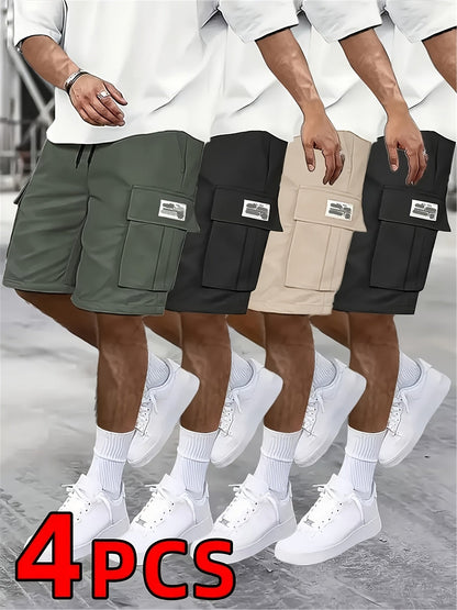 Men's Casual Shorts - Stretch Comfort – 15-Variant Selection – view 3