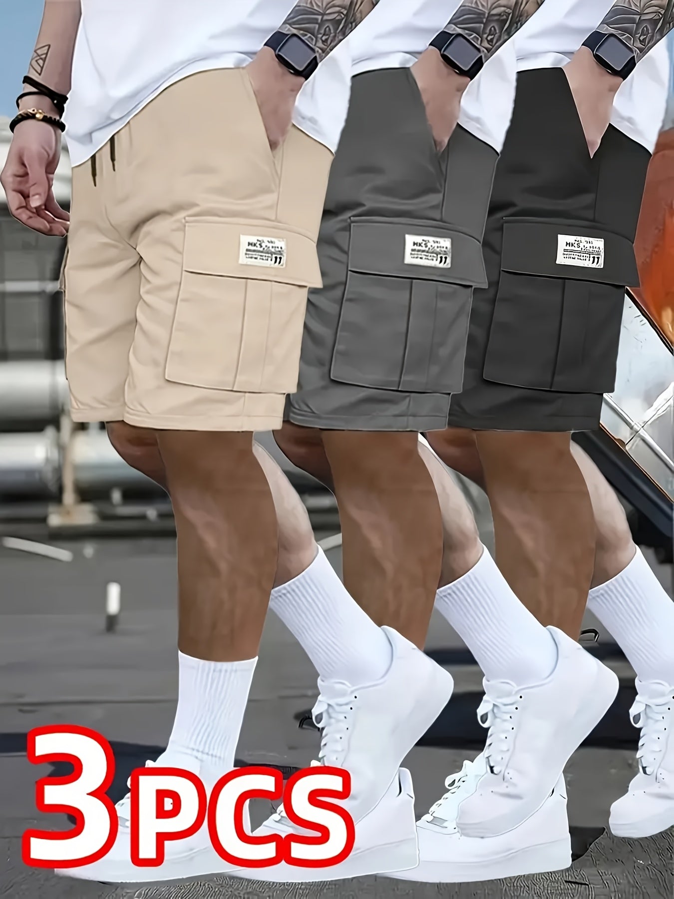 Men's Casual Shorts - Stretch Comfort – 25-Variant Selection – view 7
