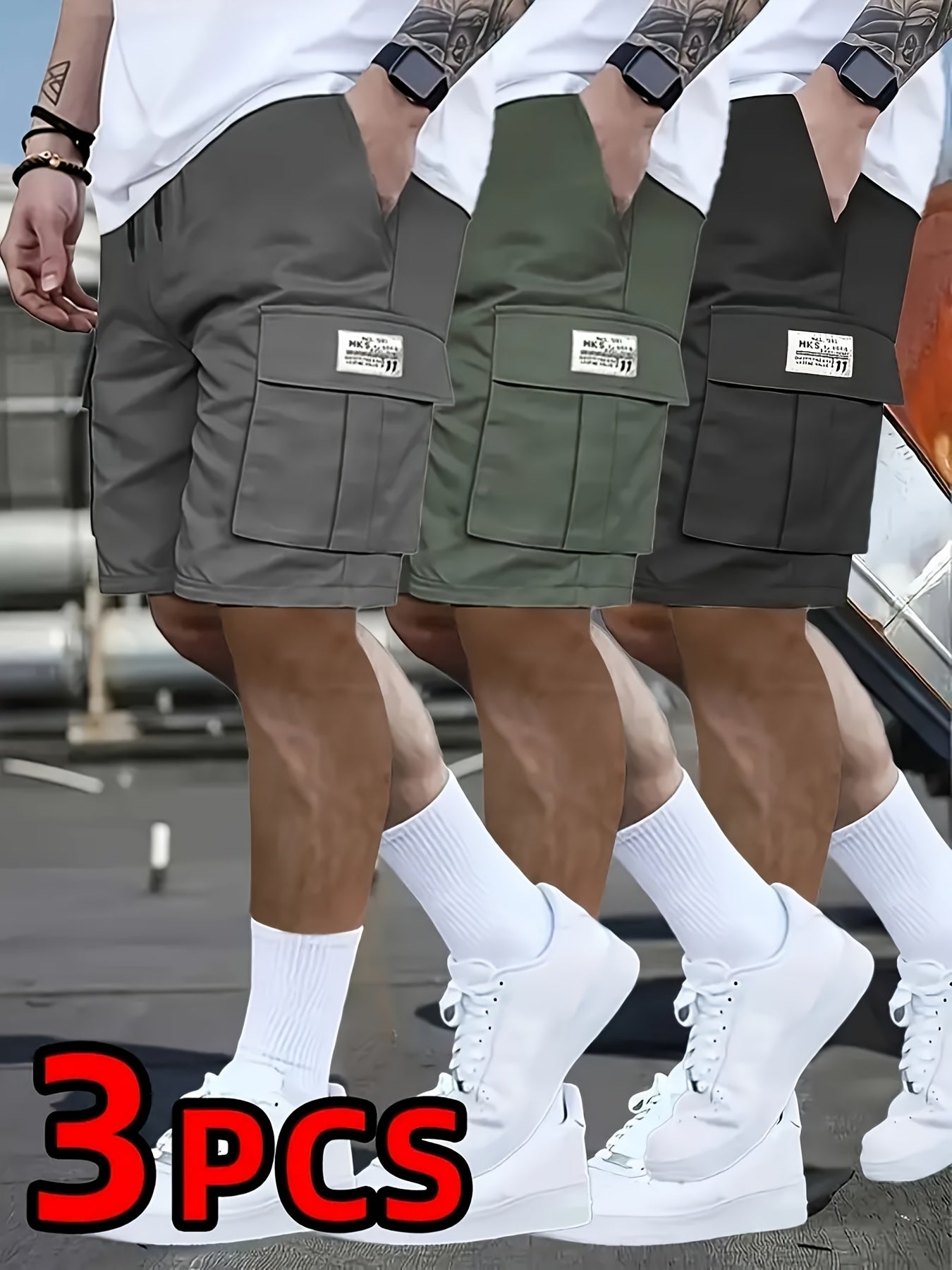 Men's Casual Shorts - Stretch Comfort – 25-Variant Selection – view 11