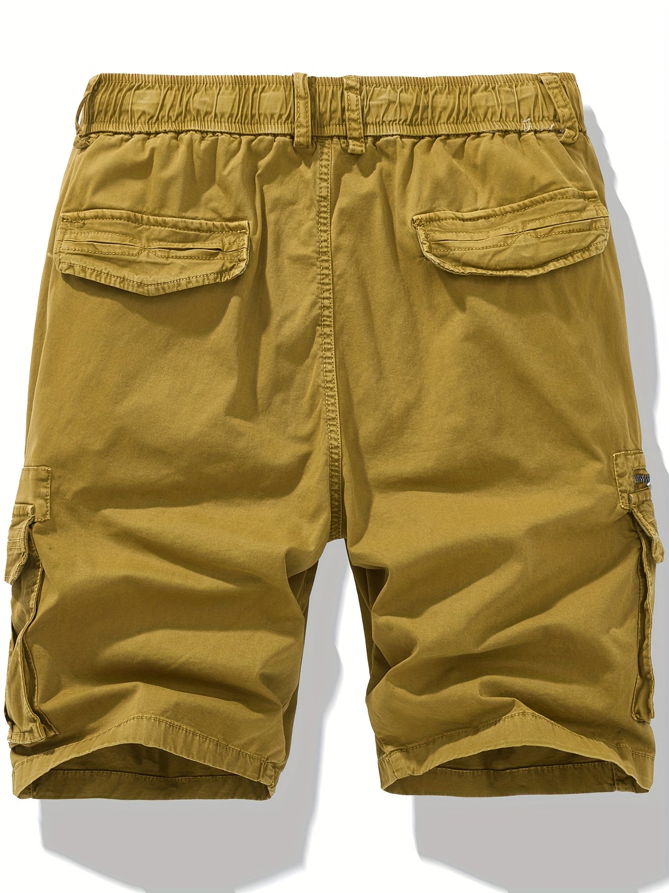 Men's Casual Shorts - Stretch Comfort – Black Cotton – view 13