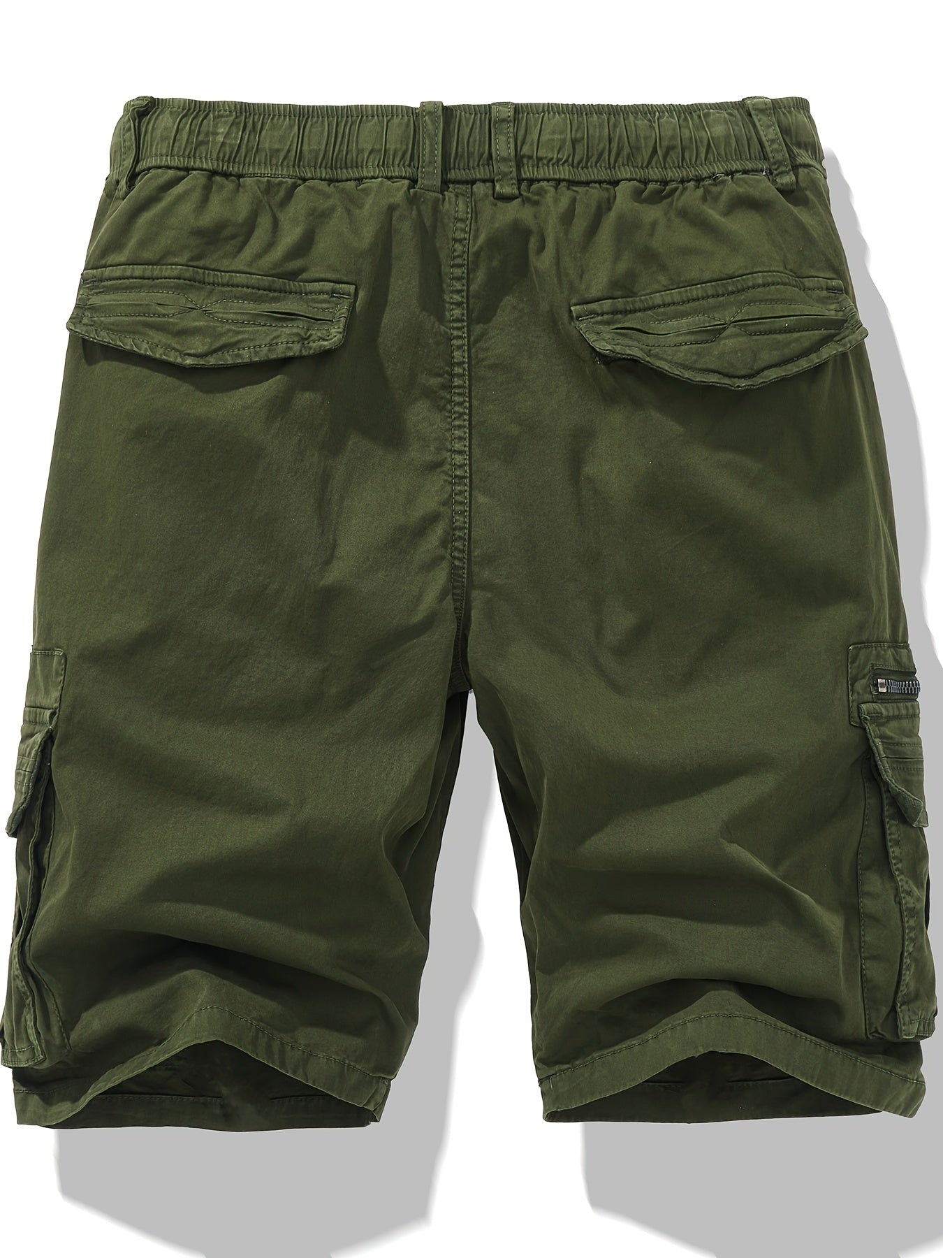 Men's Casual Shorts - Stretch Comfort – Black Cotton – view 16