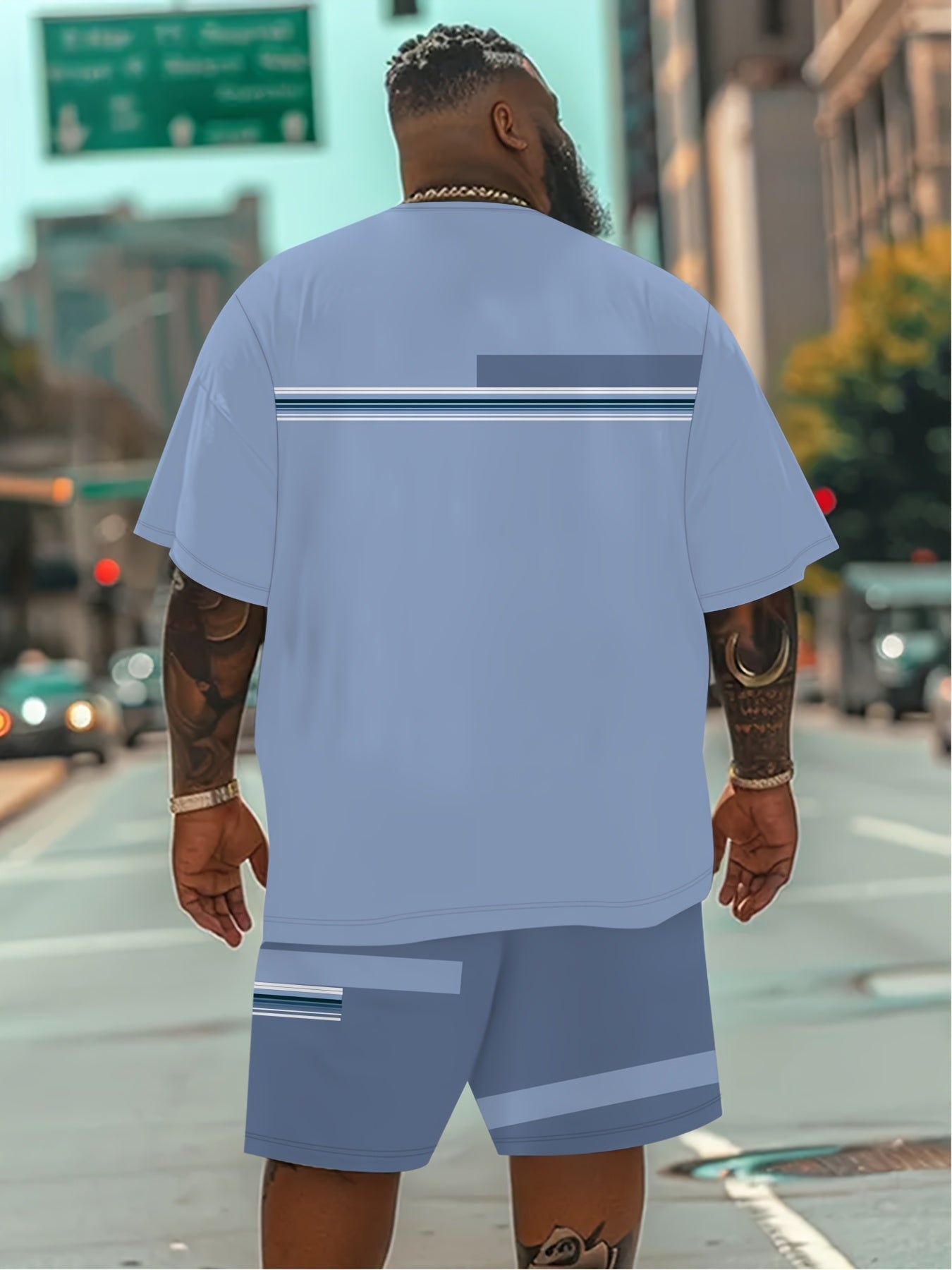 Men's Casual Shorts - Stretch – Sizes 1XL–6XL – view 7
