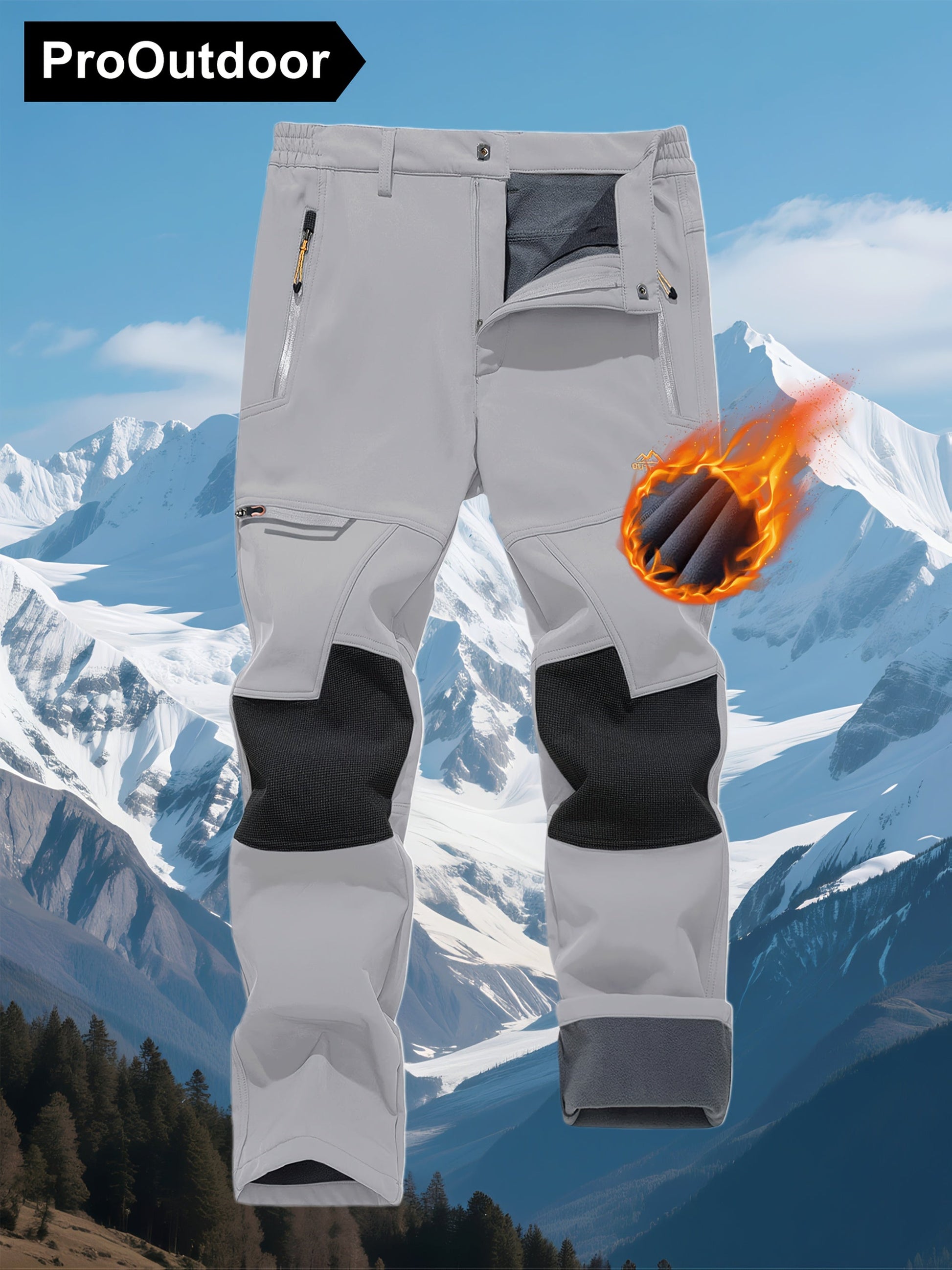 Men's Casual Trousers - Fleece Lined – view 11