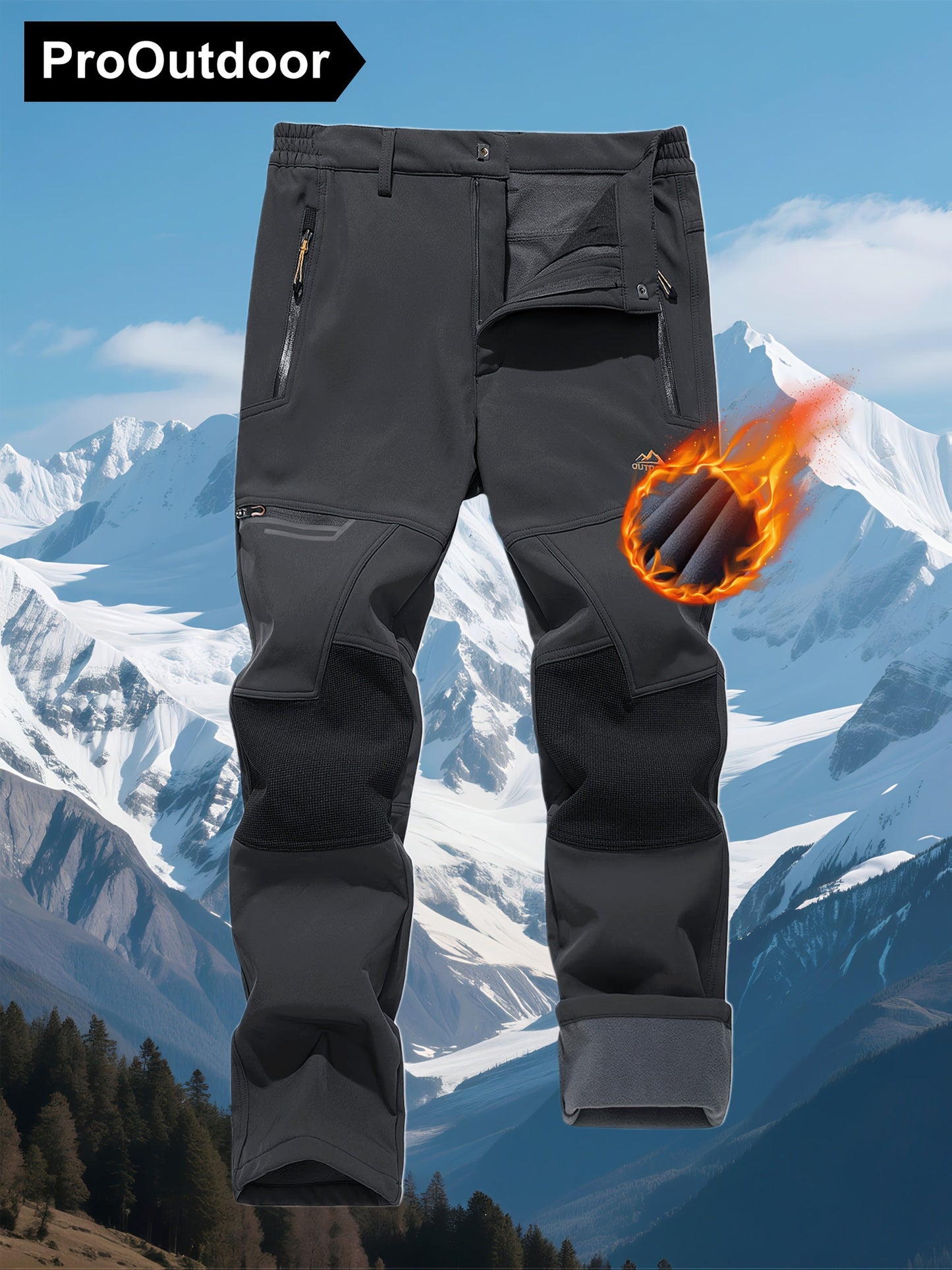 Men's Casual Trousers - Fleece Lined – view 27