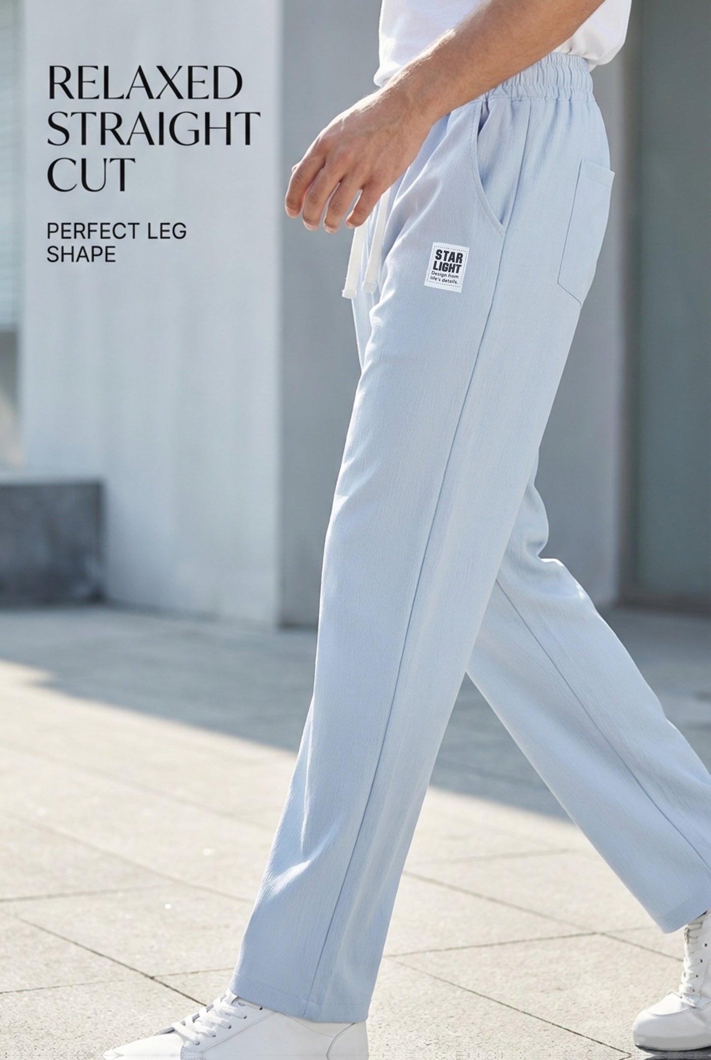 Men's Casual Trousers - Stretch – Regular Fit – view 9