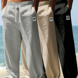 Gray And Black Khaki
