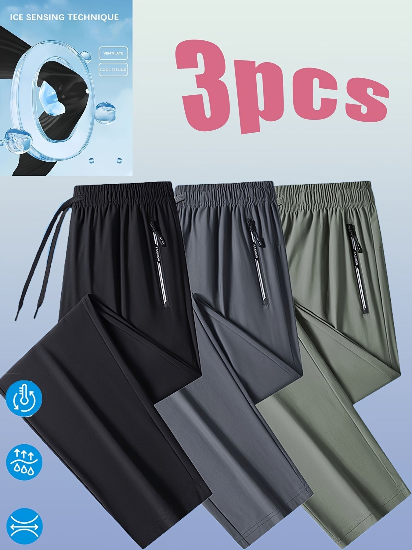 Men's Casual Trousers - Stretch – Relaxed Fit – view 8