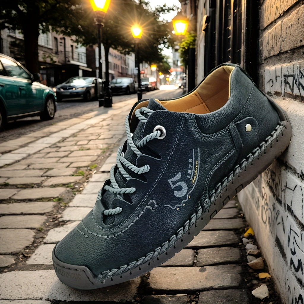 Men's Casual Walking Sneakers - Hand-Stitched Style – view 22