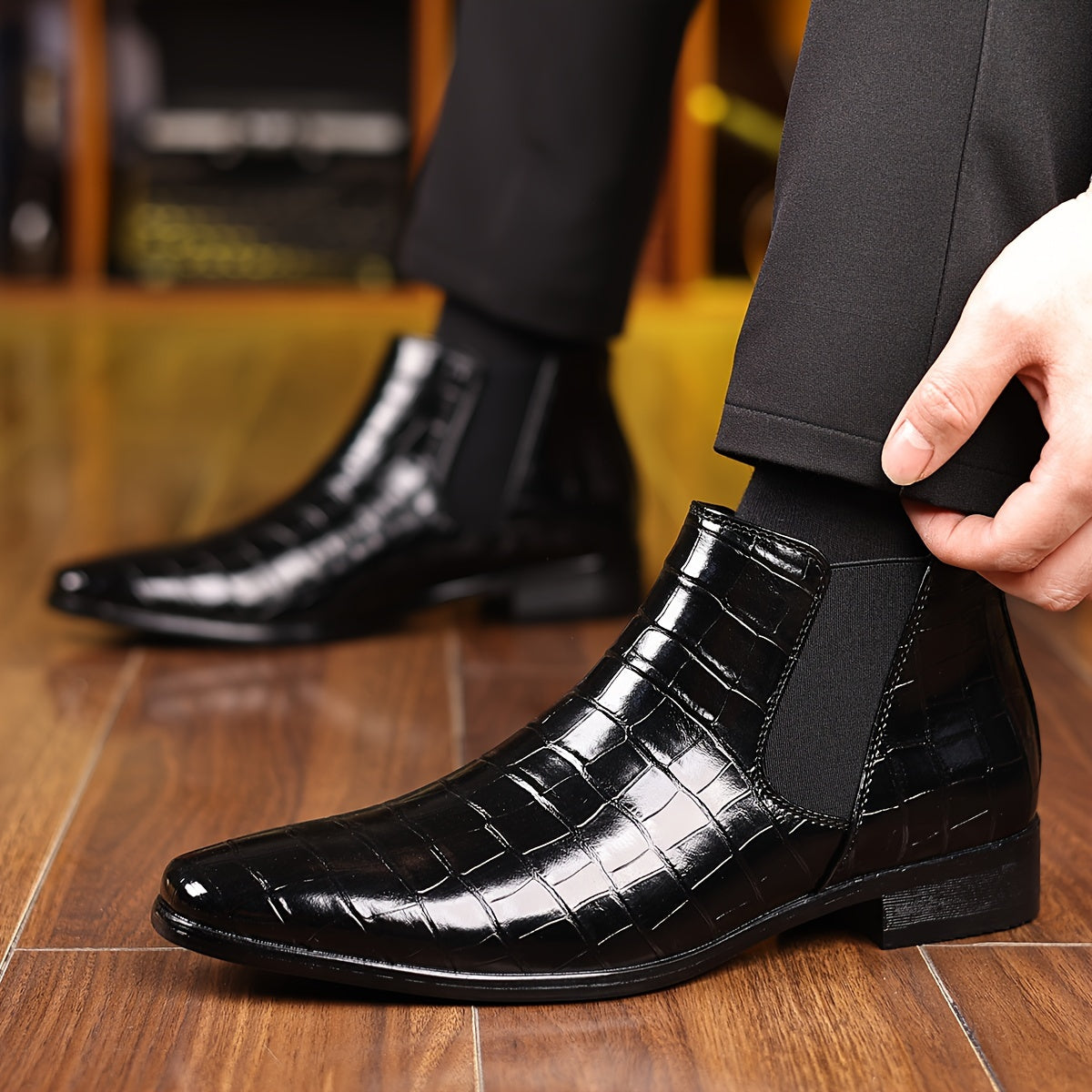 Men's Chelsea Boots - Non-Slip Sole – view 6
