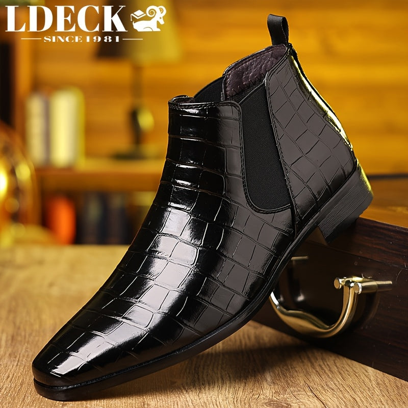 Men's Chelsea Boots - Slip-On Ease – Black option – view 2