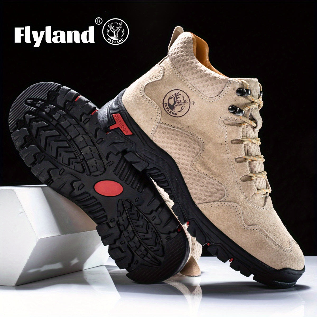 Men's Chukka Boots - Breathable Comfort & Handcrafted Style – main product image