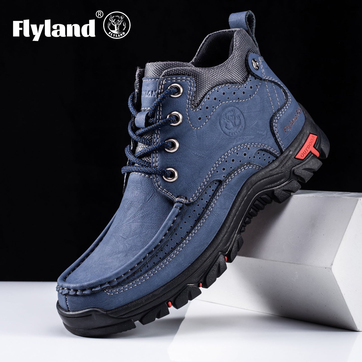 Men's Chukka Boots - Handcrafted Style – Grey option – view 5
