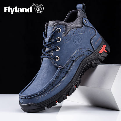 Men's Chukka Boots - Handcrafted Style – Grey option – view 5